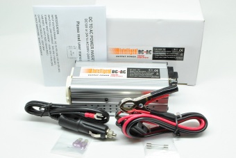 Преобразователь напряжения для фуры 24-220В 300Вт + USB разъем